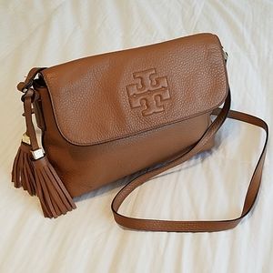 Tory Burch Leather Bag Purse -Thea Messenger